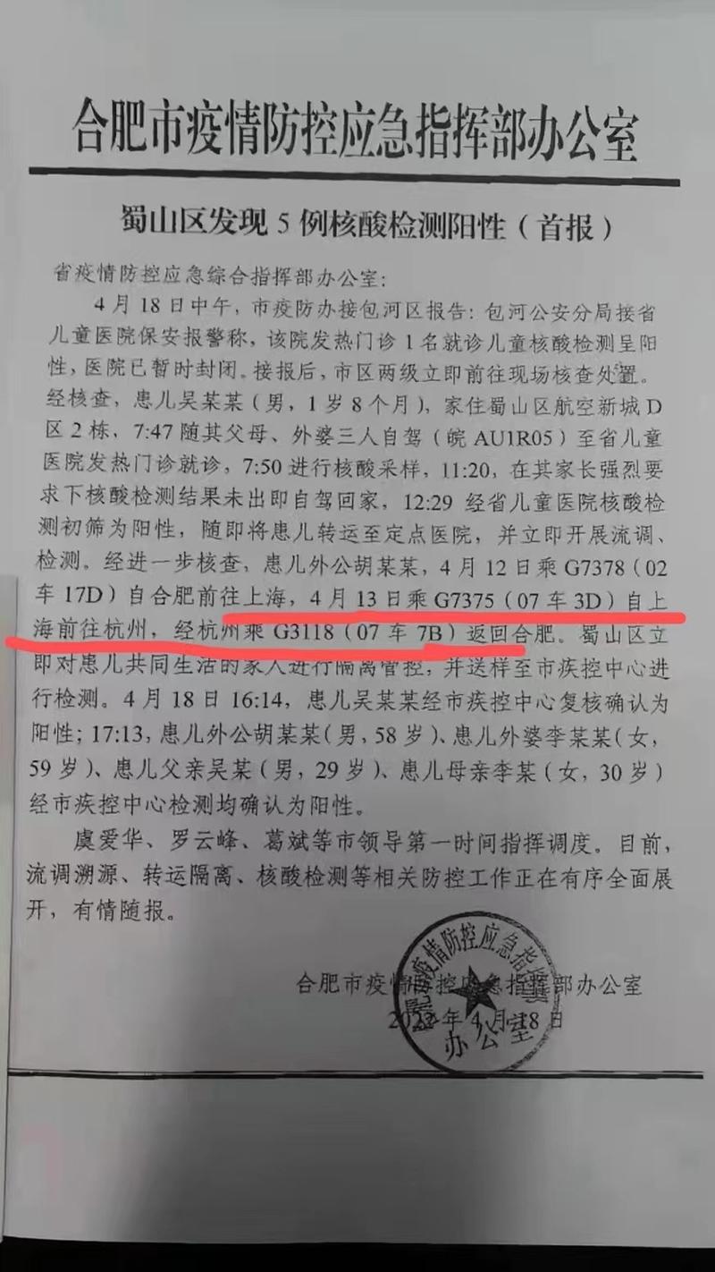 合肥今天有没有新病例？合肥疫情最新情况