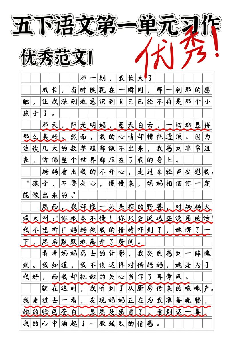 2020疫情中成长作文600字5篇，含那一刻我长大了等