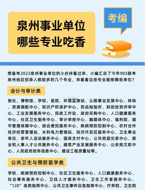 泉州事业单位分类有哪些？含行业划分及全额拨款单位举例